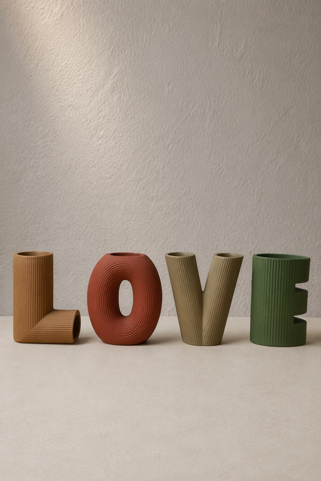 Elunne Amour Echo LOVE decorative letters styled 