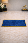 Midnight Ripple blue light-shifting luxury tray by Elunne